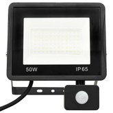 Reflektor LED z czujnikiem, 50 W, ciepłe białe światło