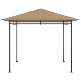 Altana, 3x3x2,7 m, kolor taupe, 180 g/m?