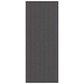 Dywanik wejściowy Czarny 60 x 150 cm polipropylen