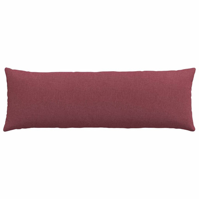 Poduszki na sofę 2 pcs Czerwone wino 120 x 40 cm tkanina