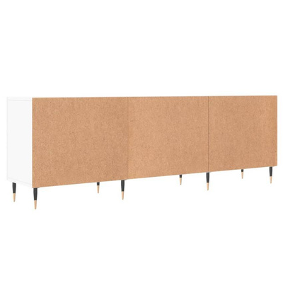vidaXL Szafka pod TV, biała, 150x30x50 cm, materiał drewnopochodny wariant 7