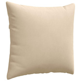 Poduszki na sofę 2 pcs Kremowy 45 x 45 cm tkanina