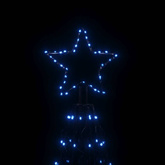 vidaXL Choinka stożkowa, 1400 niebieskich diod LED, 160x500 cm