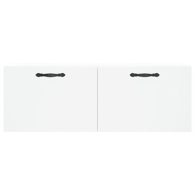 Szafka wisząca, biała, 100x36,5x35 cm, materiał drewnopochodny vidaXL
