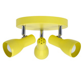 Lampa sufitowa plafon musztardowy regulowany 3xE14 Picardo 98-52414