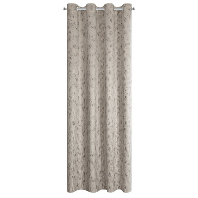 Zasłona Kornelia jasnobeżowa 140x250
