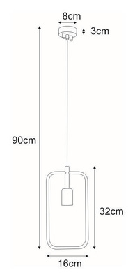 Lampa wisząca K-3830 z serii TOBIK KAJA