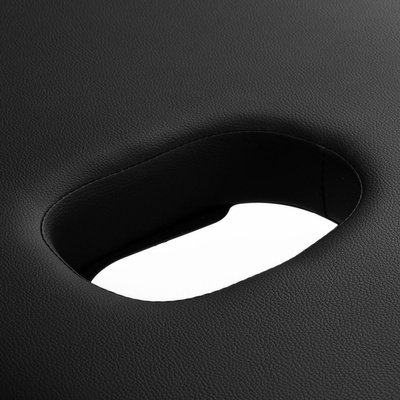 Stół składany do masażu drewniany Komfort Activ Fizjo Lux 2 segmentowy 190x70 czarny 144001