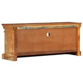 vidaXL Szafka pod TV, 110x30x45 cm, lite drewno odzyskane