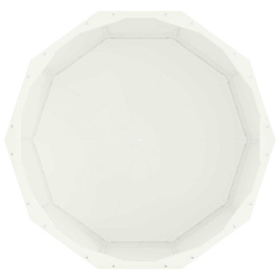 Donica Biały 60 x 60 x 35 cm Stal
