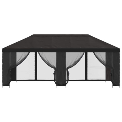Altana z bokami 6 x 3 m antracytowy Poliester i Stal 190