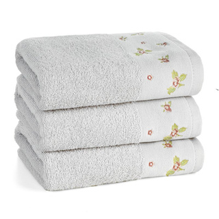 Ręcznik Dalia srebrny 70x140