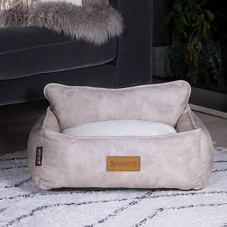 Scruffs & Tramps Legowisko dla psa Kensington, M, 60x50 cm, kremowe