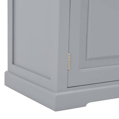 vidaXL Szafka pod TV, szara, 120 x 30 x 40 cm, drewniana
