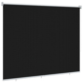 Roleta zewnętrzna 90% blokada UV Czarny 200 x 140 cm HDPE