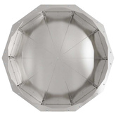 Donica Srebrny 60 x 60 x 35 cm Stal nierdzewna