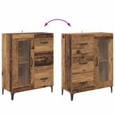Highboard Stare drewno 69,5 x 34 x 180 cm Drewno inżynieryjne