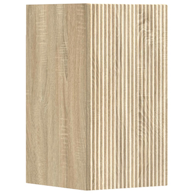 Zestaw mebli łazienkowych 3 szt. dąb Sonoma 33 x 34,5 x 160 cm