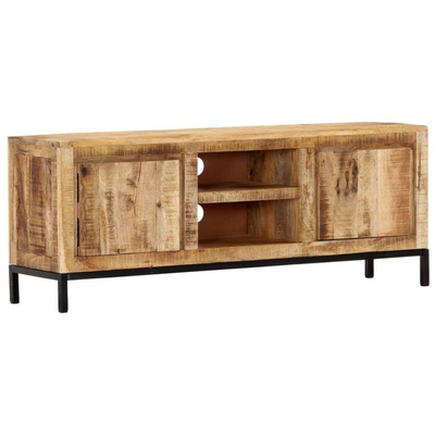 vidaXL Szafka pod TV, 118x30x45 cm, lite drewno mango