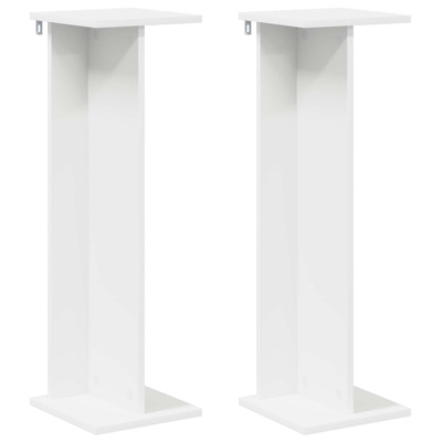 Stojak na rośliny 2 pcs Biały 25 x 25,5 x 80,5 cm