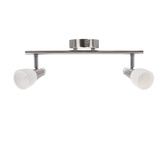 Lampa ścienna listwa 2X40W G9 mat/chrom biały SELIA 92-69986