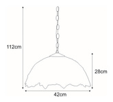 Lampa wisząca K-P161420 z serii FARINA KAJA
