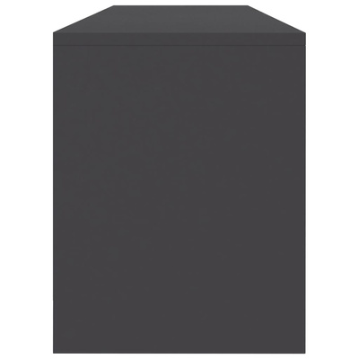 vidaXL Szafka pod TV, szara, 120x30x37,5 cm, materiał drewnopochodny