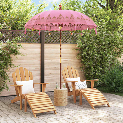 Baliński Parasol Różowy 185 x 185 x 260 cm