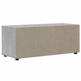 Szafka RTV "VISNES" Betonowa Szara 100x40x38 cm Drewno klejone
