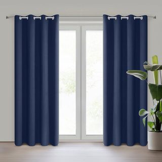 Zasłona Logan granatowa 135x270