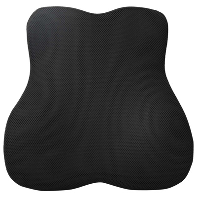 Poduszka pod plecy Czarny Pianka z pamięcią 40 x 40 x 11 cm
