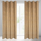 Zasłona Sara ciemnobeżowa 140x250