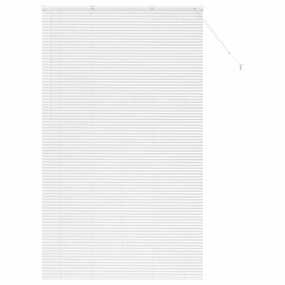 Żaluzje weneckie Biały 220 x 125 cm Aluminium