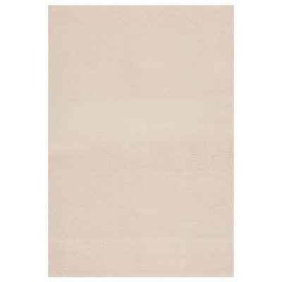 vidaXL Dywan z krótkim włosiem i możliwością prania 160x230 cm, beżowy