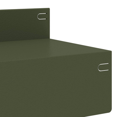 Krawężnik do trawnika 30 szt. 100 x 10 x 8 cm Stal