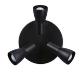 Lampa sufitowa plafon czarny mat regulowany Picardo 98-50793