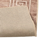 Chodnik dywanowy MARSA Biały 80 x 250 cm Poliester i PVC