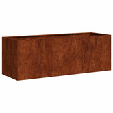 Doniczka Rusty 120x40x40 cm Stal nierdzewna