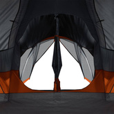 vidaXL Namiot rodzinny tipi, 8-os., szaro-pomarańczowy, wodoszczelny model standard