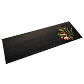 vidaXL Dywanik kuchenny, wzór w przyprawy, 60x180 cm, aksamit wariant 5