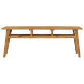 vidaXL Szafka pod TV, 120x35x45 cm, lite drewno tekowe