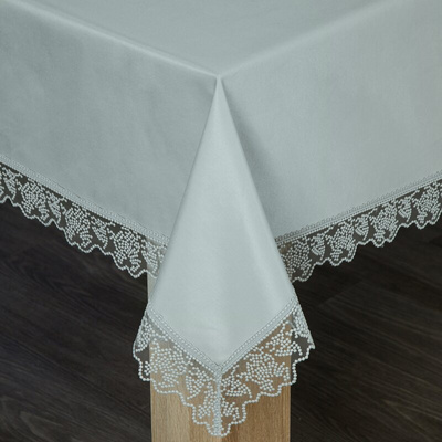 Obrus Abella srebrny 150x300