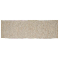 Dywany pokojowe Naturalne i białe 60 x 250 cm Juta
