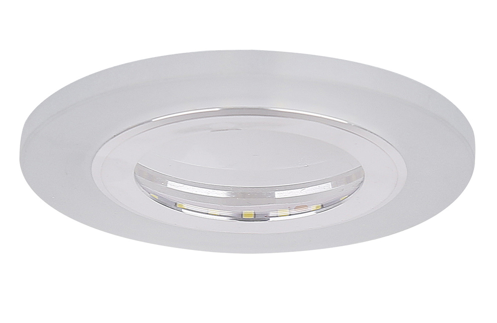 Oprawa stropowa srebrna mrożona 2x5W LED 4000K SSP-27 2203140