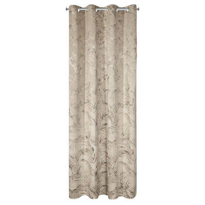 Zasłona Debra beżowa 135x270