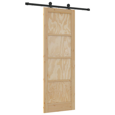 Drzwi przesuwne ORKDAL 73,5 x 211 cm Lite drewno sosnowe