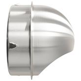 Pokrywy wentylacyjne 2 pcs Srebrny 200 mm Stal nierdzewna