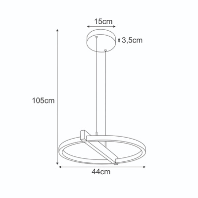 Lampa wisząca K-8230  z serii TIVOLI