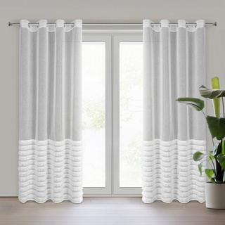 Firana Dana biała 140x250