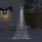 Choinka LED 339 LED Zimna biel 182 cm
